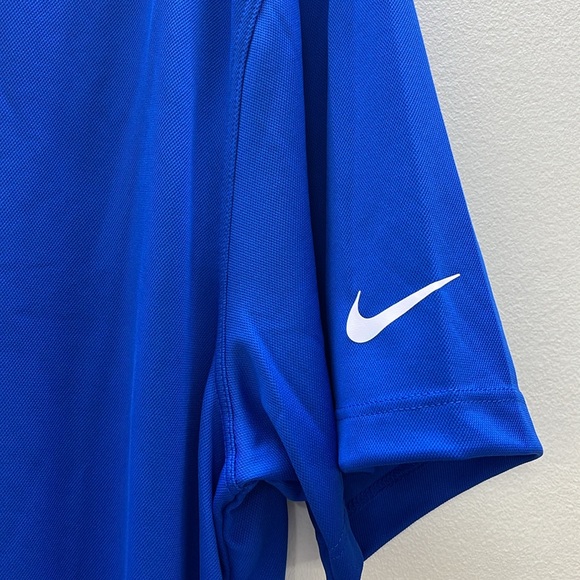 Nike Mens Polo Golf Shirt Blue Size L NWT - Picture 2 of 5